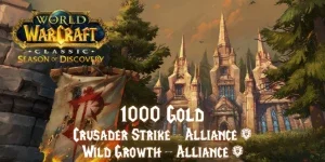 WoW Classic SoD - 1000g - CrusaderStrike WildGrowth Aliança