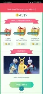 CONTA POKEMON GO NIVEL 30 + DE 4 MIL POKECOINS INSTINCT