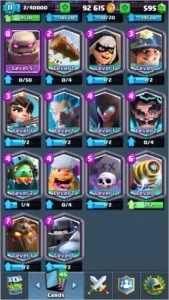 CONTA CLASH ROYALE NV11, ARENA 10, MUITAS LENDÁRIAS!!