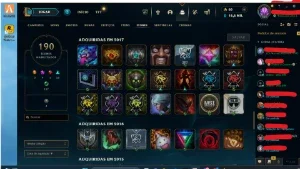 Conta League of Legends + valorant + wild