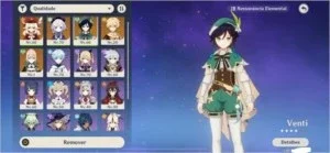 AR 42; 5 character 5*; 1800 gems; 28 days of bless