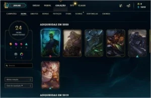 CONTA NO LOL, GOLD 4 E GOLD 3 ULTIMA SEASON,MMR ALTO