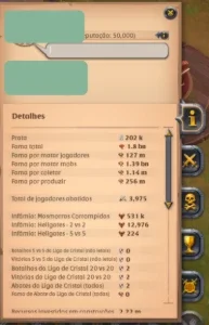 Conta Albion 1.8Bn Fama Total, Craft, Coleta, E-MAIL PROPRIO