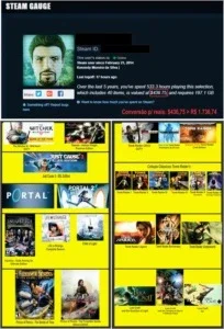 Conta Steam 5 anos