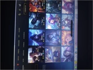 Conta lol 155 campeões 107 skins