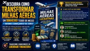 Transforme Milhas Aéreas em Dinheiro de Forma Simples