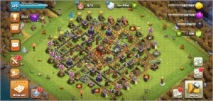 Conta Clash of Clans cv 10 full