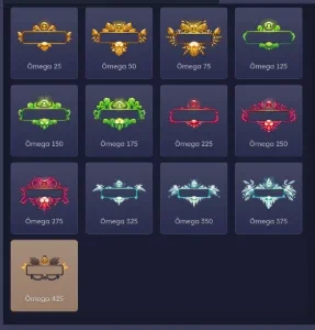 Dofus 3.0! Personagens ORNAMENTO OMEGA 425 E 375