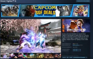 Key de Street Fighter 6 (key global) na Steam