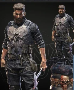 The Punisher 3D STL
