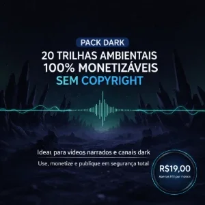 PROMOÇÃO 20 Músicas Monetizáveis para Canais Dark