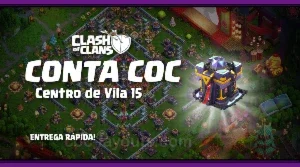 Conta Clash Of Clans CV15