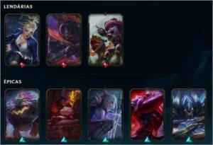 LOL Br conta level 192 prata 2, 110 campeons , 74 skin