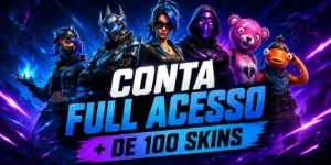 Contas Fortnite F/A Com +100 Skins