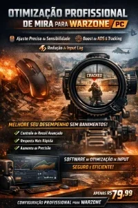 Aim Assist + Autoping + No Recoil Para Warzone LIFETIME