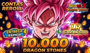 Contas DBZ Dokkan Battle - LR Garantido + 10.000 DS