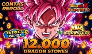 Contas DBZ Dokkan Battle - LR Garantido + Até 12.000 DS