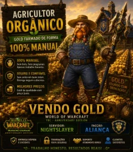 GOLD WoW TBC Anniversary – Nightslayer Aliança - 1k GOLD