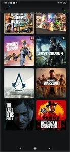 Conta com jogos Playstation