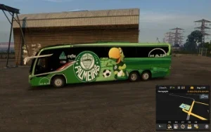 skin time palmeiras  norman mods Busscar_Vistta ets2 1.51