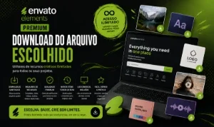 Envato Elements Premium Download do arquivo Escolhido