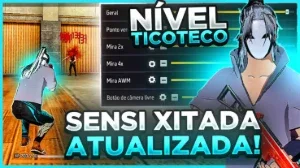 Sensibilidade xitada freefire 💘