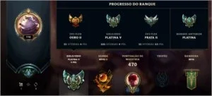 Conta LOL Plat5 todos os champions e 83 skins