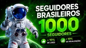 Instagram 1.000 Seguidores Brasileiros Reais