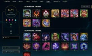 conta lol + valorant