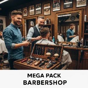 Super Pack Barbearia Premium