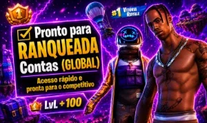 Conta Global do Fortnite - Nível 100+ - Acesso Total