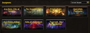WoW  TWW S3 - Boost de masmorra mythic lvl 10