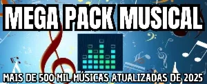 Pack Mega Com 500 Mil Músicas 2025