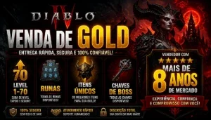 GOLD DIABLO 4 - Itens e Boost (Season 14)