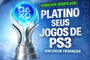 Platina Para seus Jogos de PS3 100% Legítimo | Sem Trapaças
