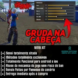 Free Fire - Pack De Sensi - Nível Xit, Android E Ios!