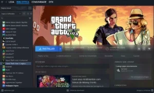 🔥 Conta Steam com CS2 Competitivo Liberado + GTA V.
