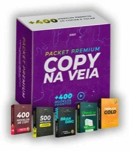 COPY NA VEIA com mais de 400 modelos prontos