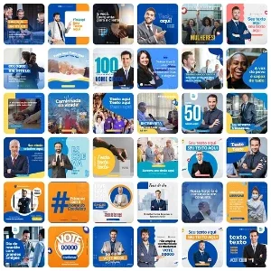 Pack 450 Artes Editáveis Politica 2024 - Photoshop