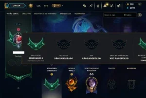 Esmeralda 1 com 85 Champs e 16 Skins