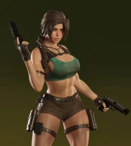 lara croft abe 3D STL