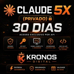Claude 5X Privado 30 Dias / Api
