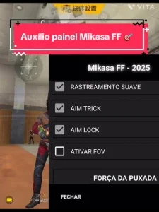 Painel Mikasa