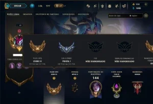 Prata 1 com 90 Champs e 19 Skins
