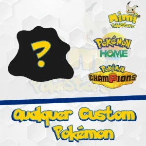 CUSTOM Pokémon Shiny Personalizado - Pokemon Champions Home