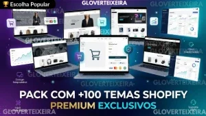 Pack Com +100 Temas Shopify Premium Exclusivos
