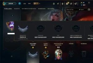 Prata 3 com 45 Champs e 11 Skins