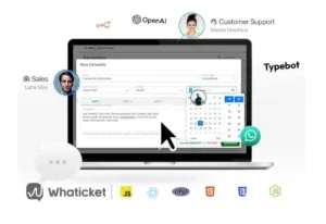 Crm Whaticket Saas C/ Chatbot V 6.6.1