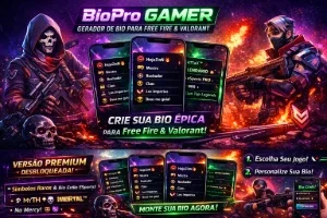 [Bio Pro Gamer] – Gerador de Bio Profissional para Free Fire