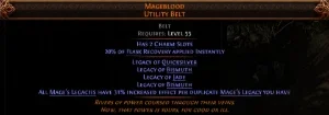 Path of Exile - Runes of Aldur - Mageblood